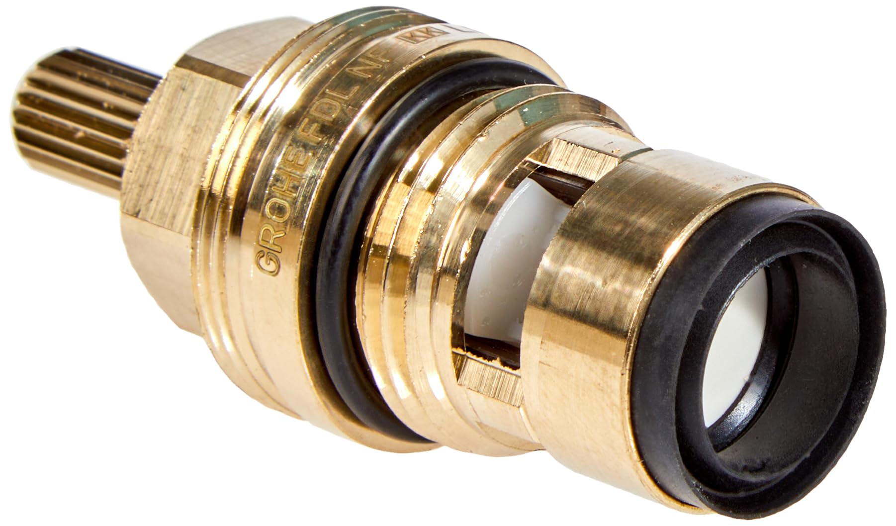 Montura de Cerámica 1/2" con Giro 90° Repuesto Grifería para Grohe Atrio Grifería Clásica y Mezclador